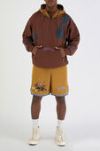Converse x Bandulu Hoodie in Brown